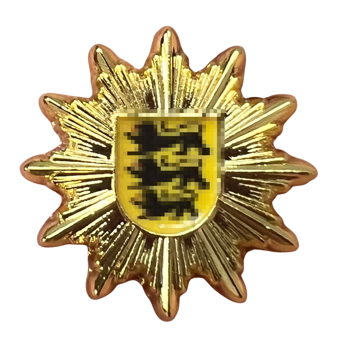 Ansteck-Pin Polizeistern Bundesländer / Bundespolizei