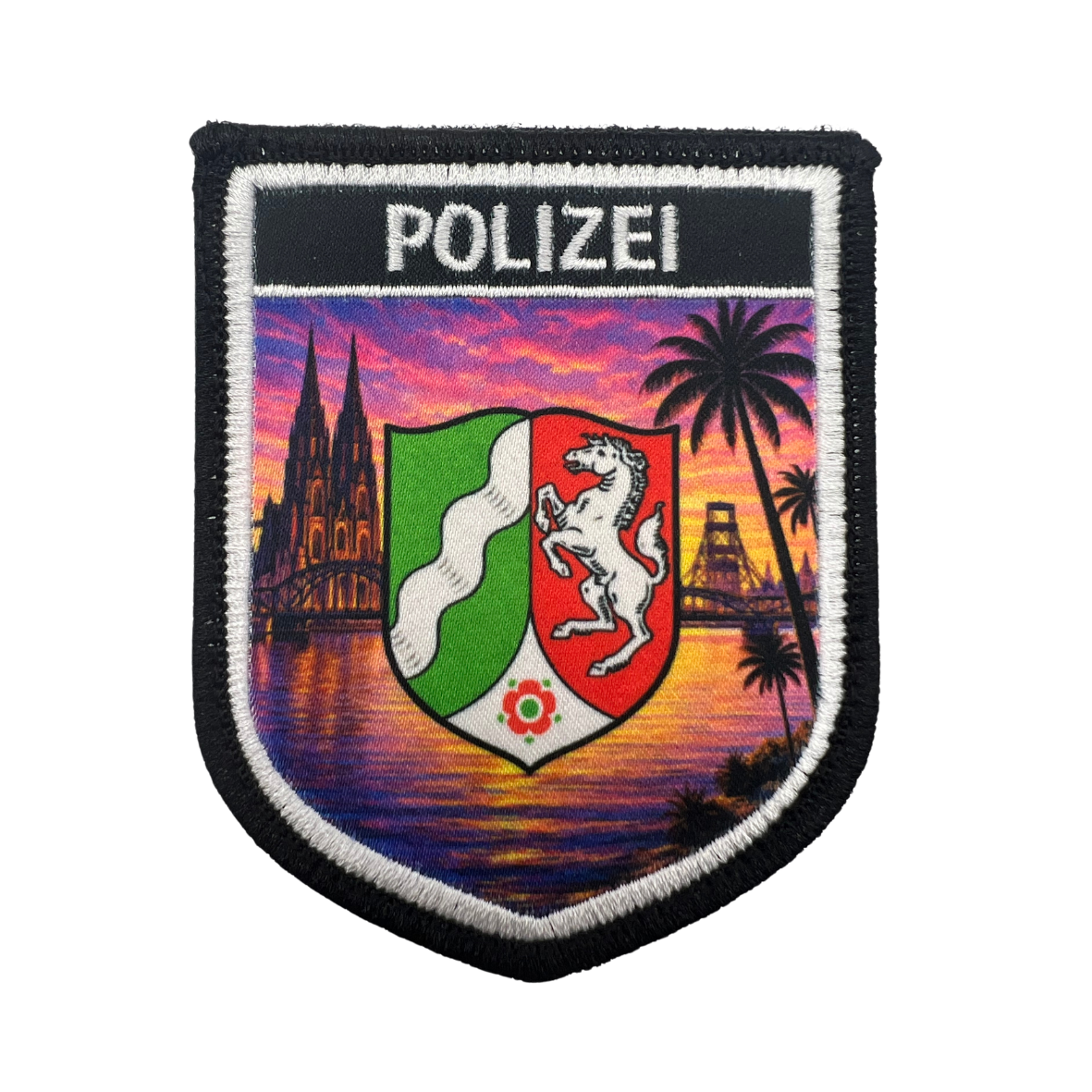 Polizei Bundesländer Summer Edition Textil Patches