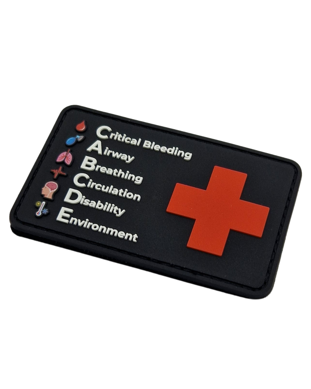 First AID CABCDE Rubber Patch
