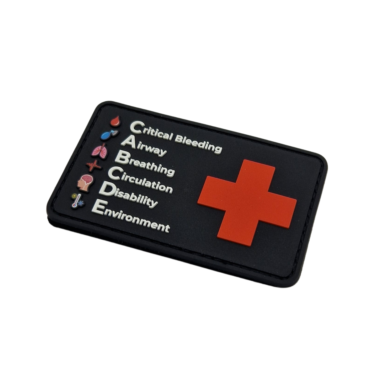 First AID CABCDE Rubber Patch