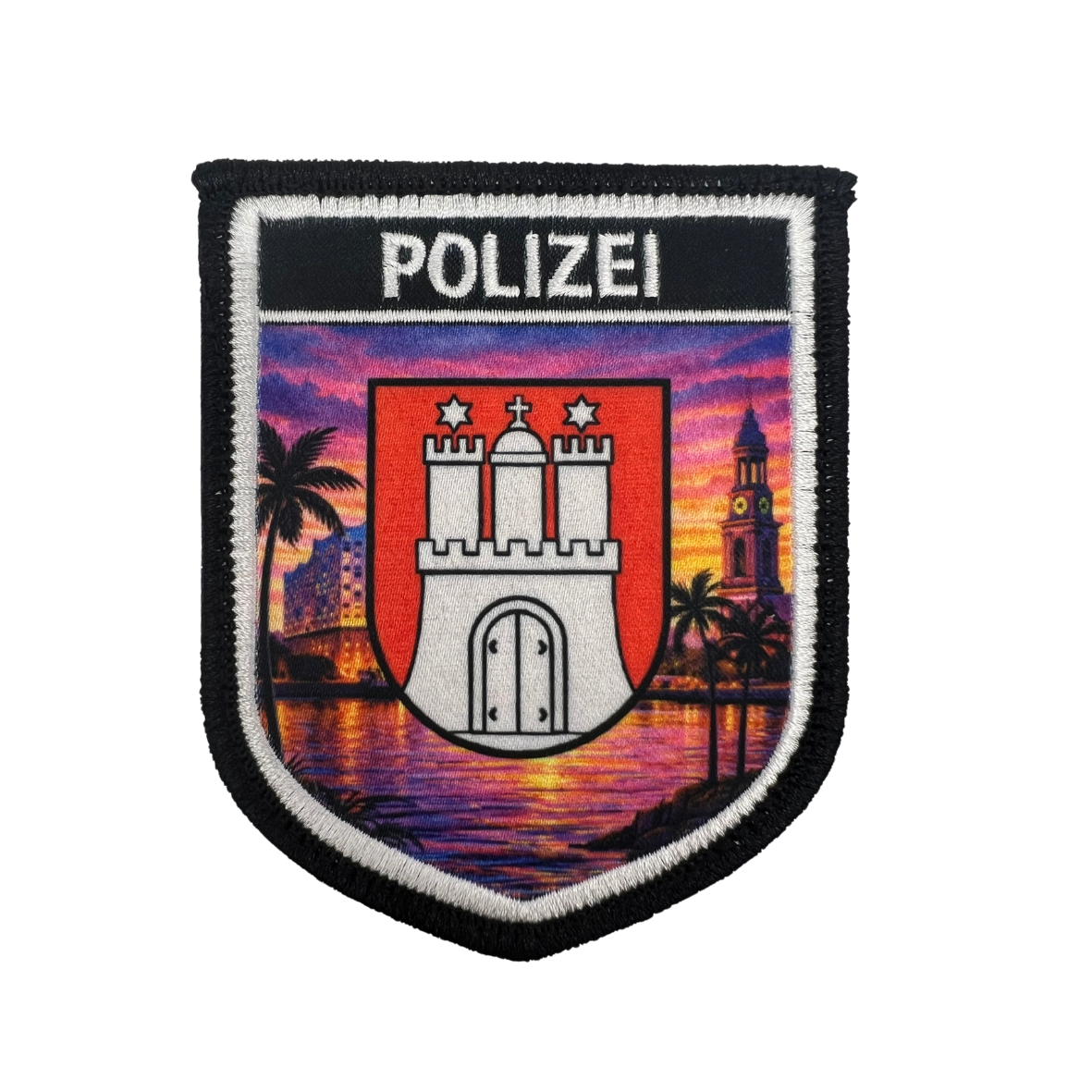 Polizei Bundesländer Summer Edition Textil Patches