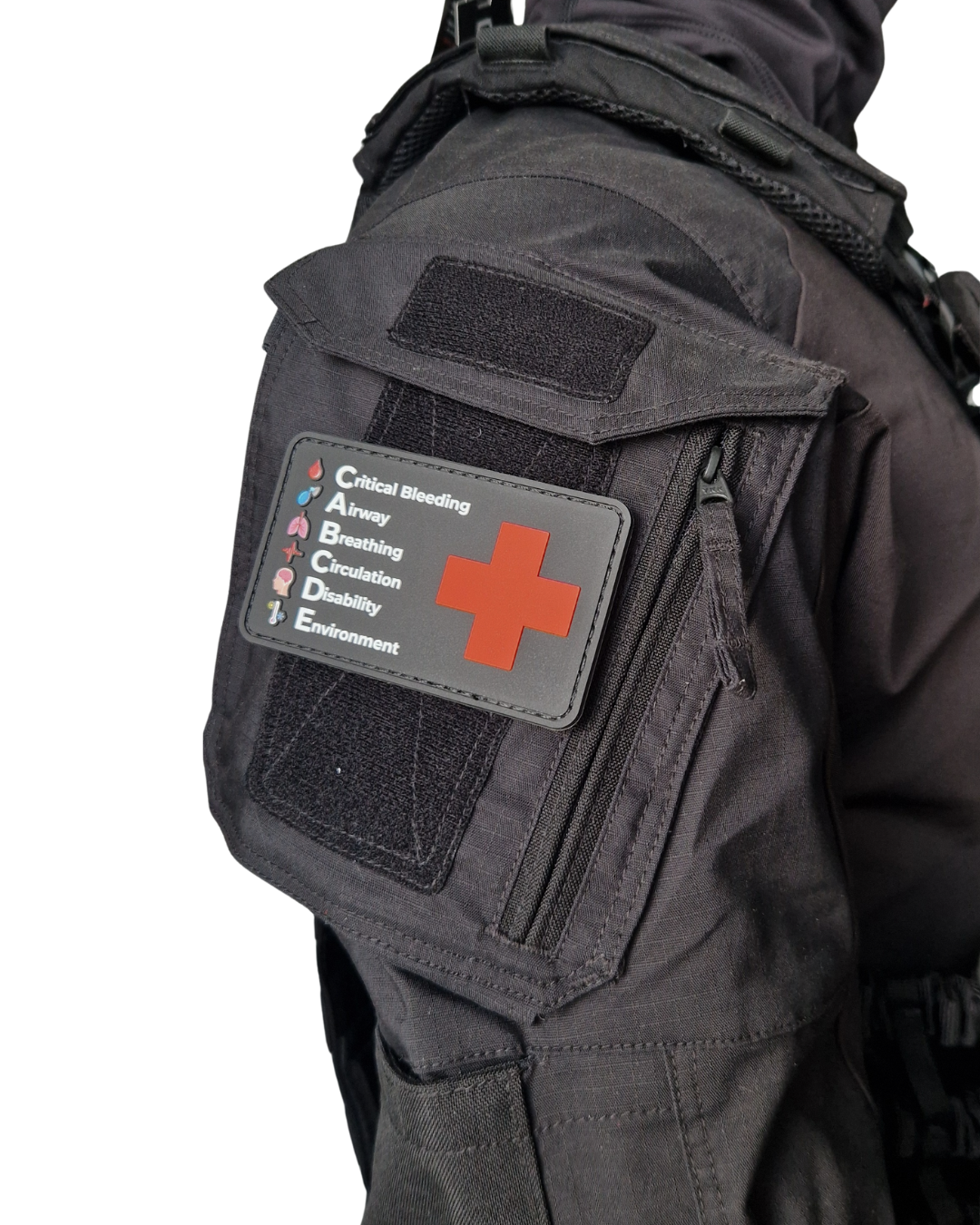 First AID CABCDE Rubber Patch
