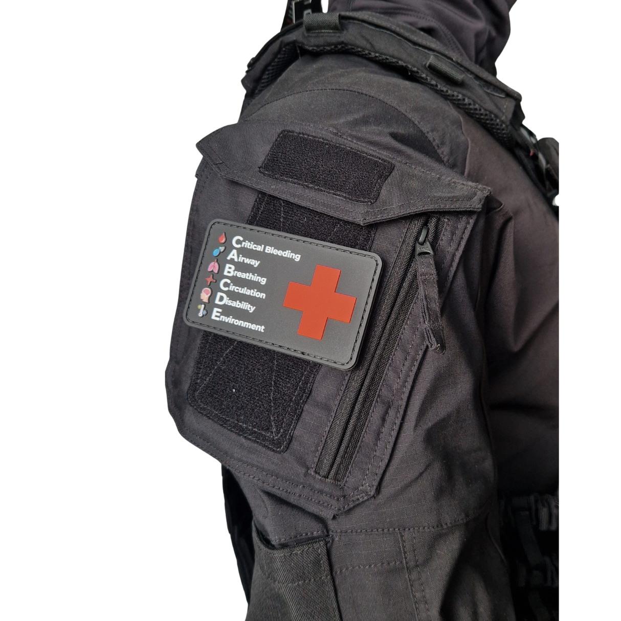 First AID CABCDE Rubber Patch