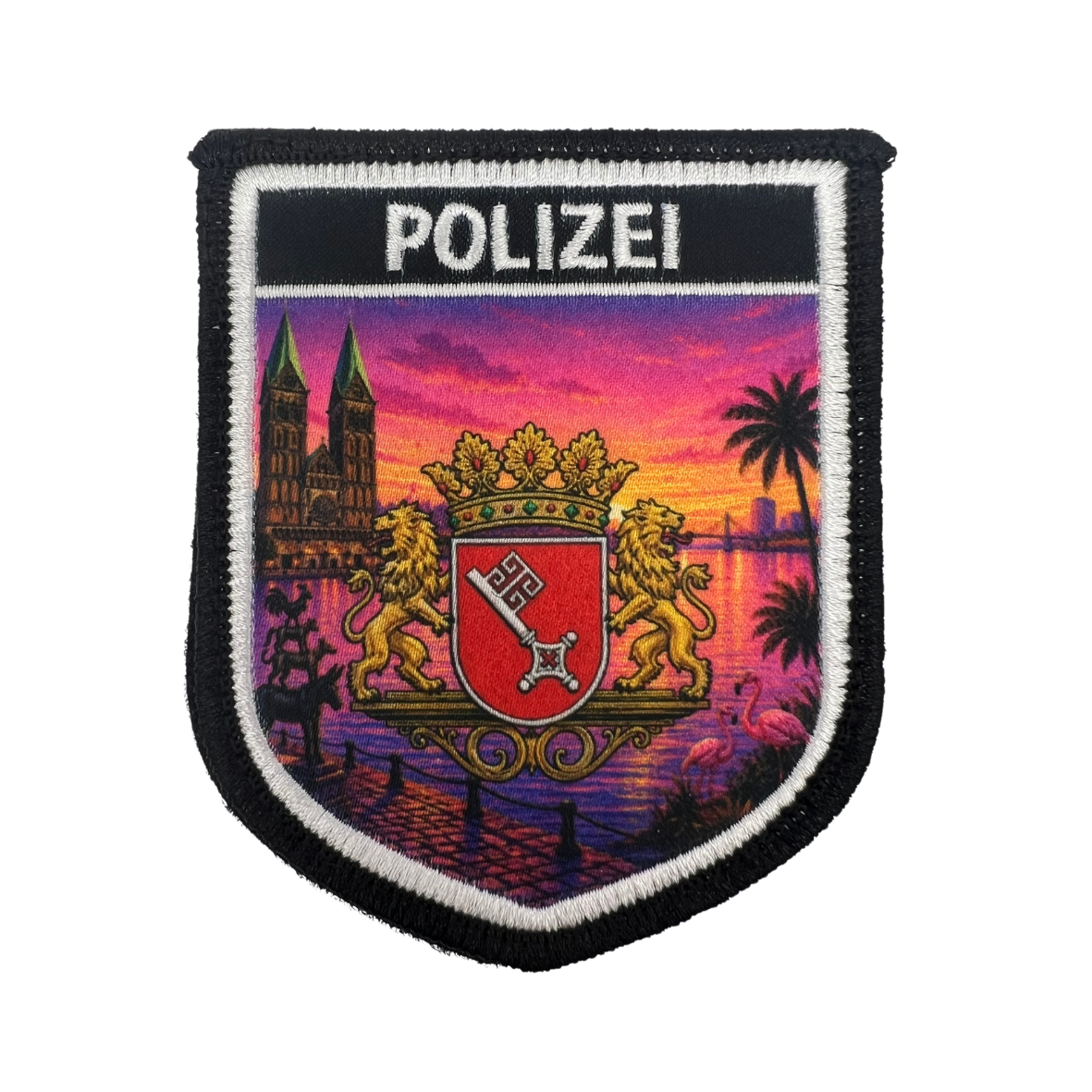 Polizei Bundesländer Summer Edition Textil Patches