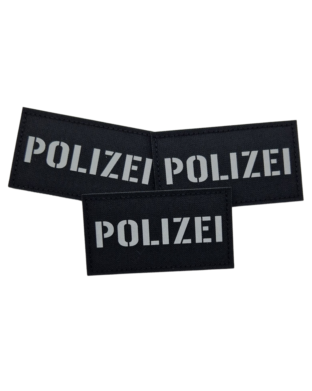 Polizei Lasercut Patch Reflective