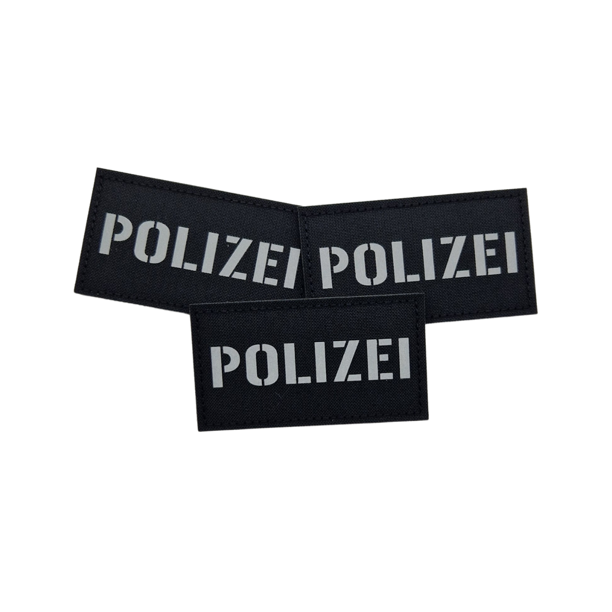 Polizei Lasercut Patch Reflective