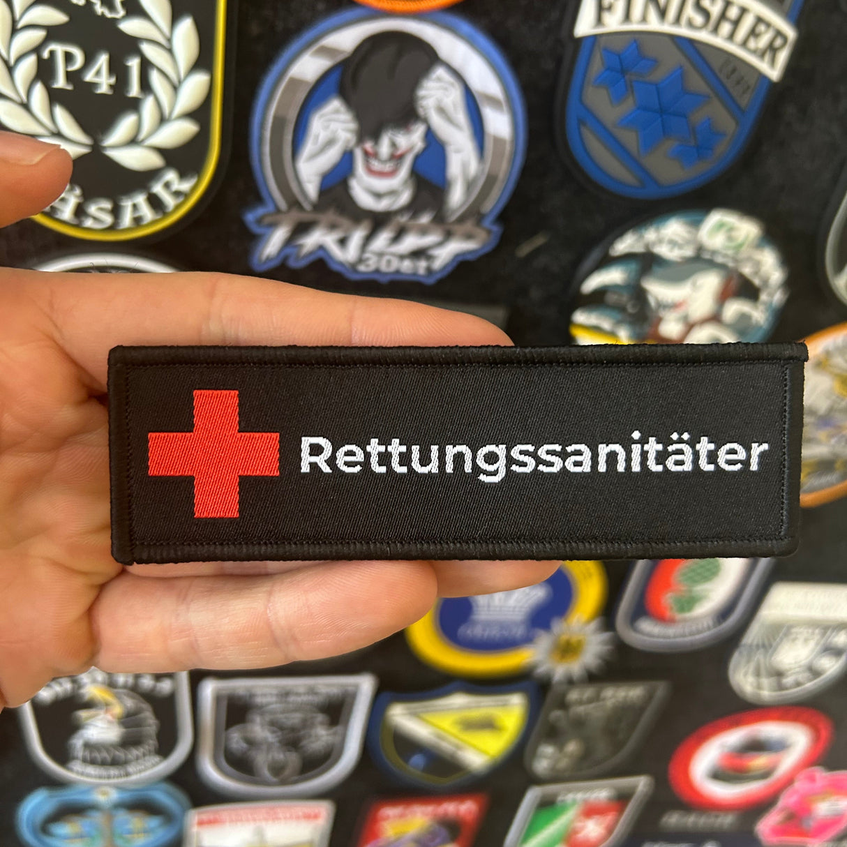 Rettungssanitäter Textil Patch