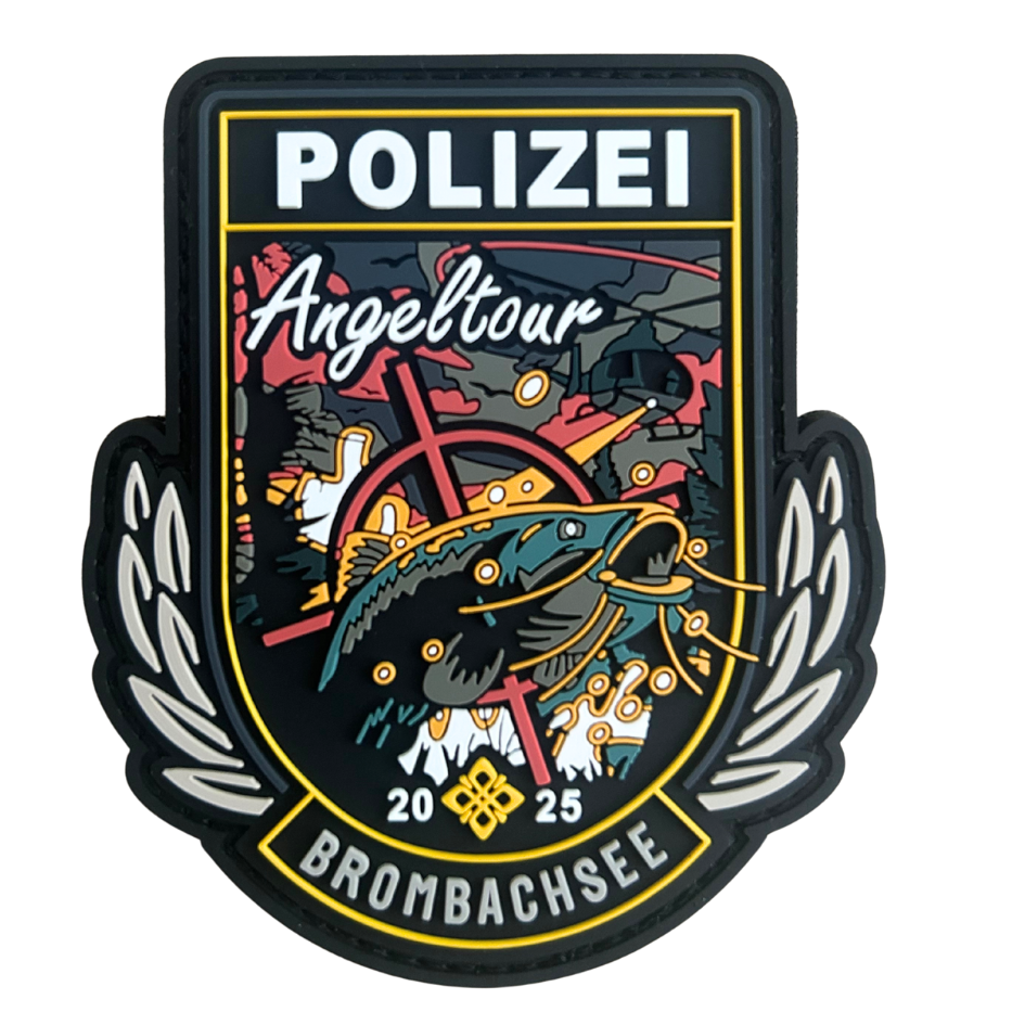 Polizei Angeltour Rubber Patch