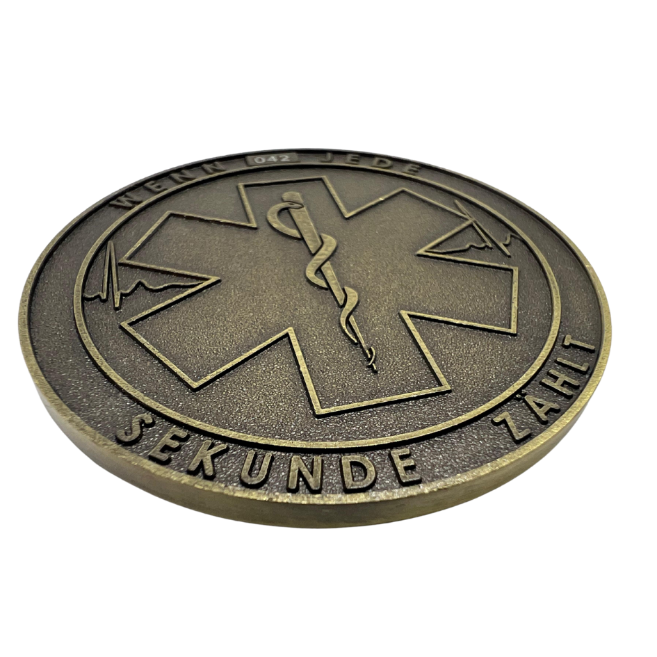 Rettungsdienst limitierter Coin
