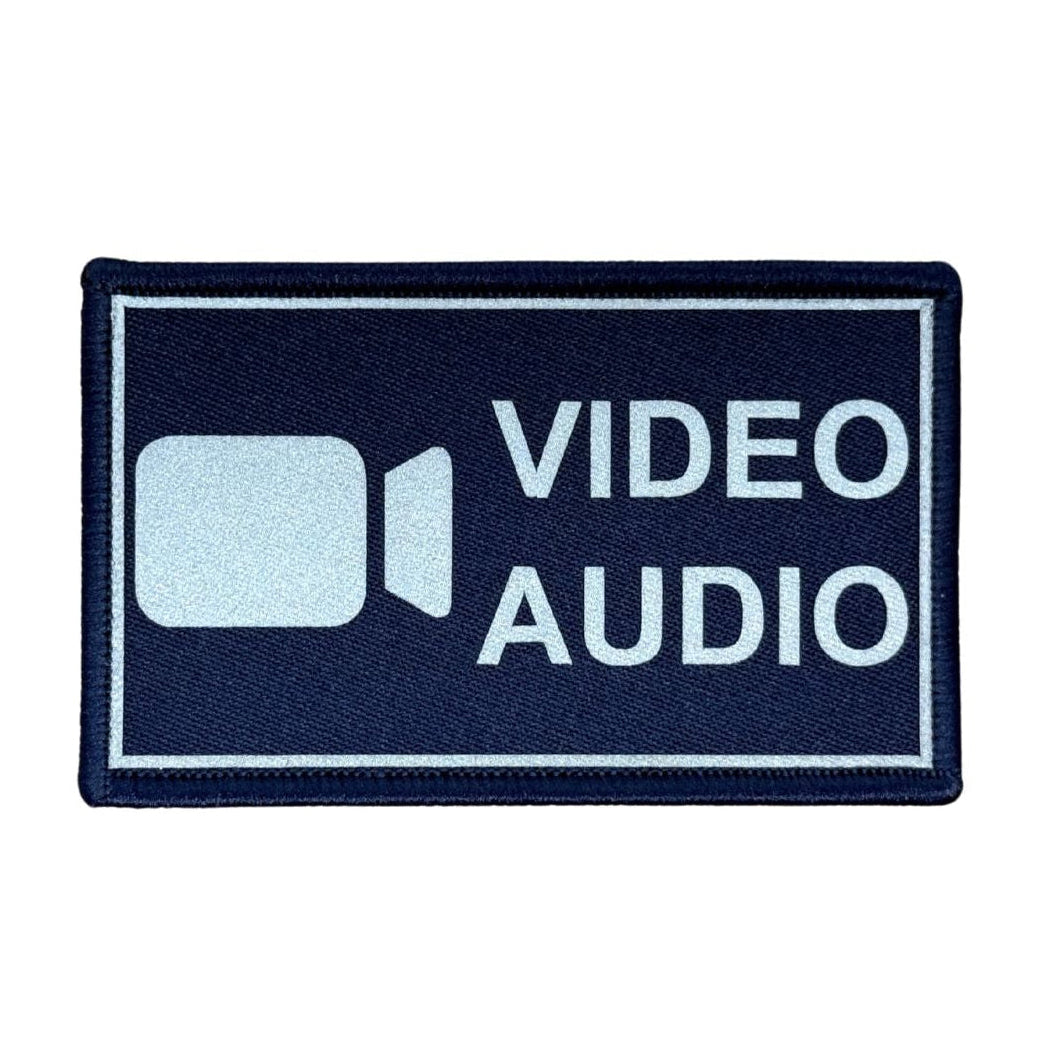 Bodycam Video/Audio Textil Patches