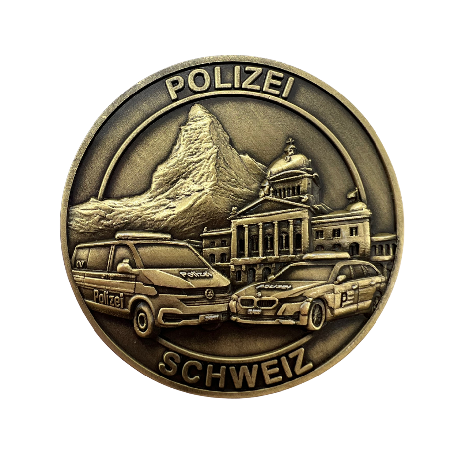 Polizei Schweiz Limitierter Sammler Coin
