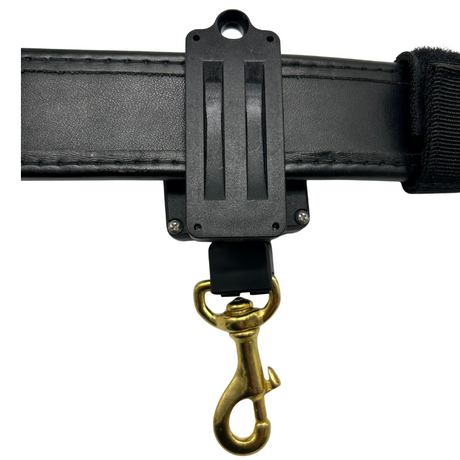 GearKeeper RT3-5812 Schlüssel mit Gürtelclip und Messing Karabinerhaken