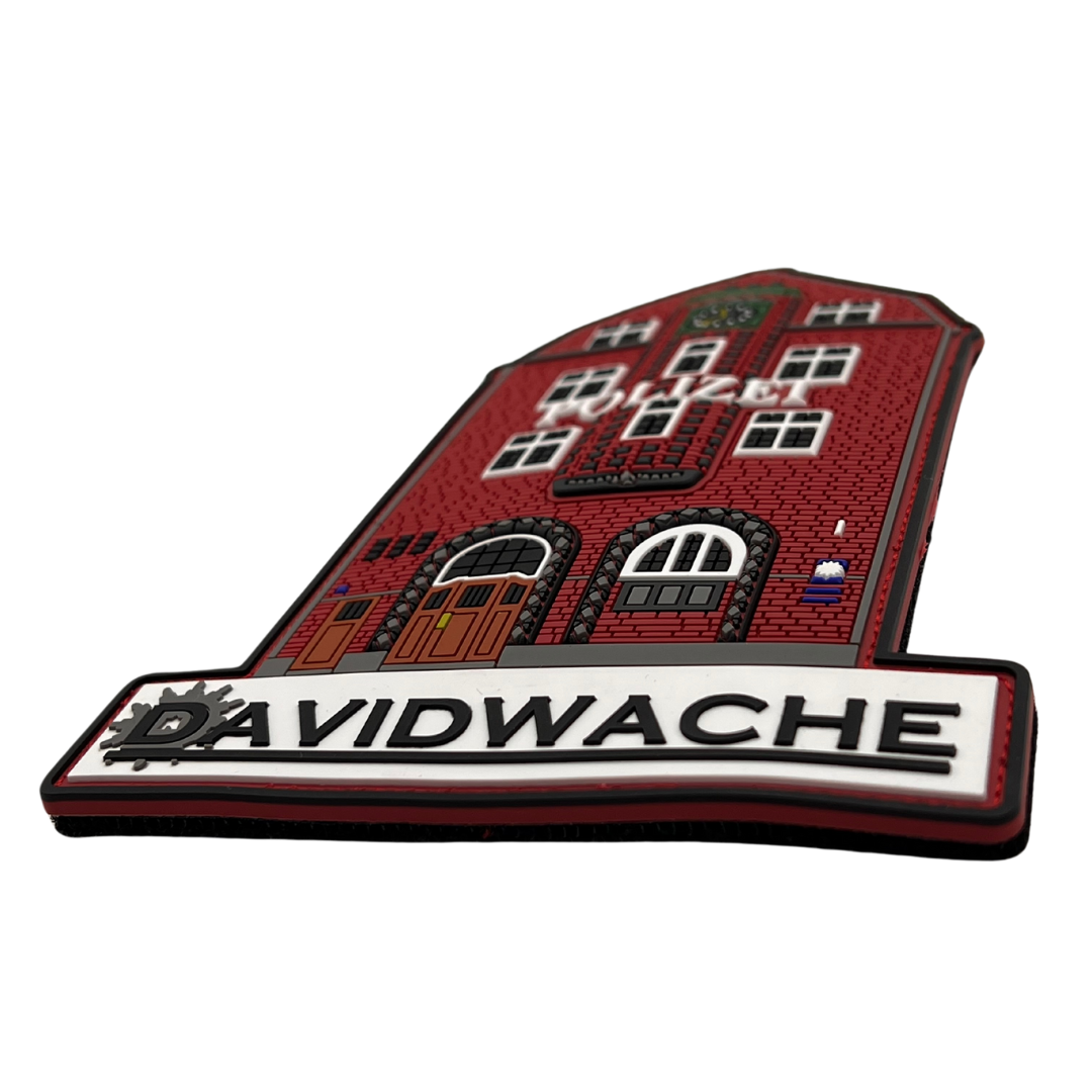Davidwache Hamburg XXL Rubber Patch
