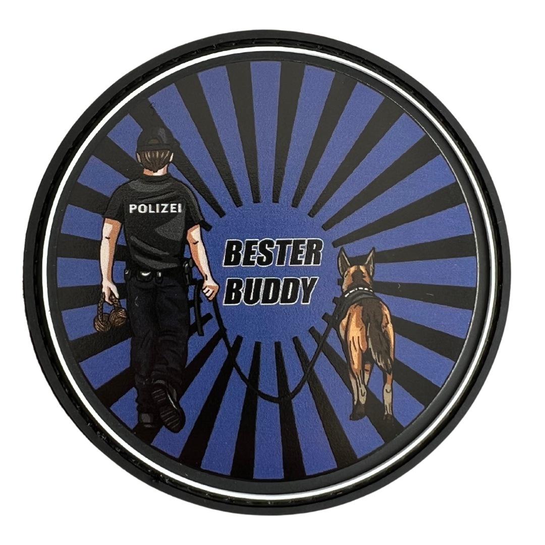 Hundeführer Bester Buddy Rubber Patch