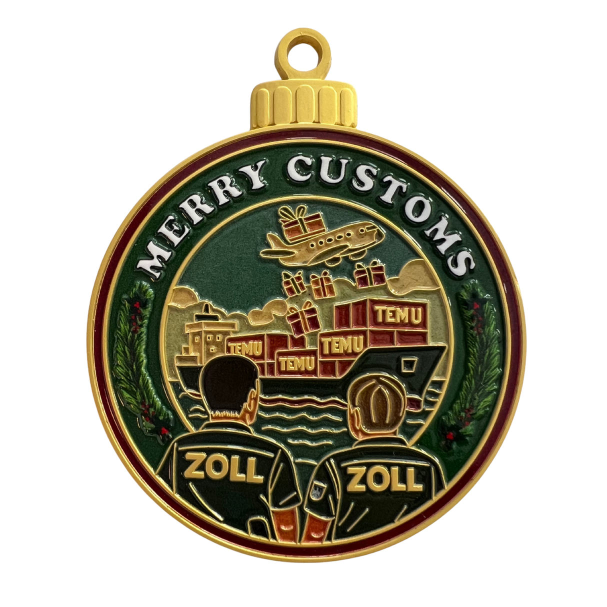 Merry Customs – Zoll Weihnachts-Coin 2025