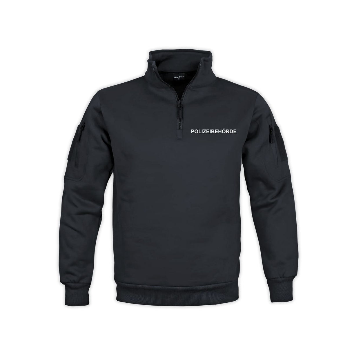 Tactical Sweatshirt mit Zipper "POLIZEIBEHÖRDE"
