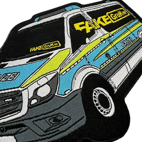 Fake Polizei GruKw Textil Patch