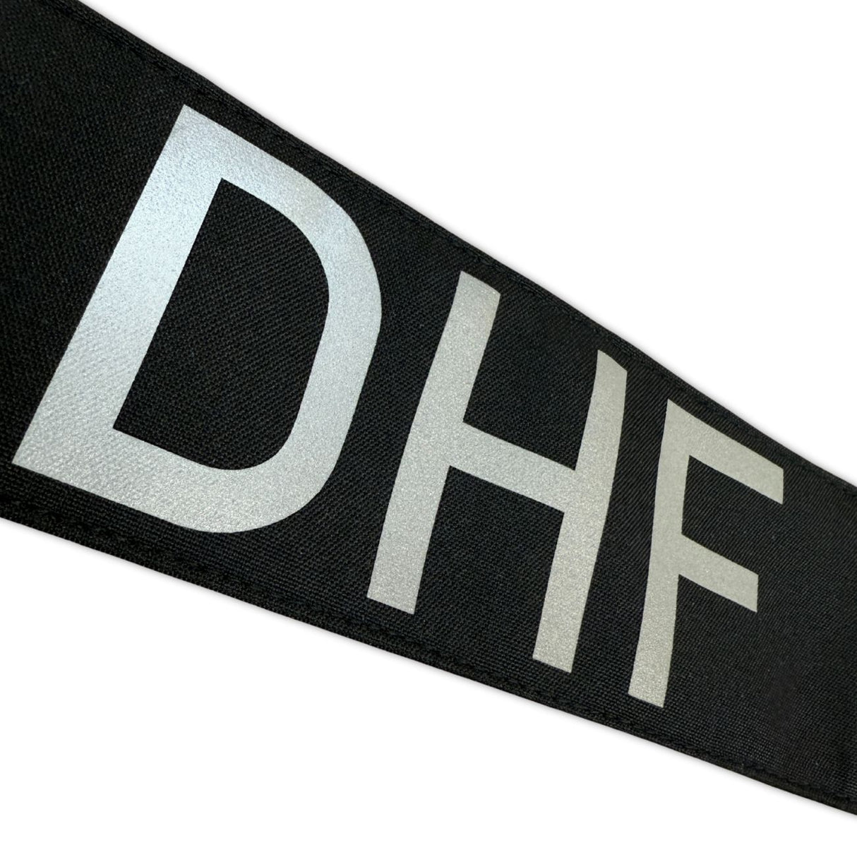 Flammhemmender Textil Patch "DHF" 22x6,5cm