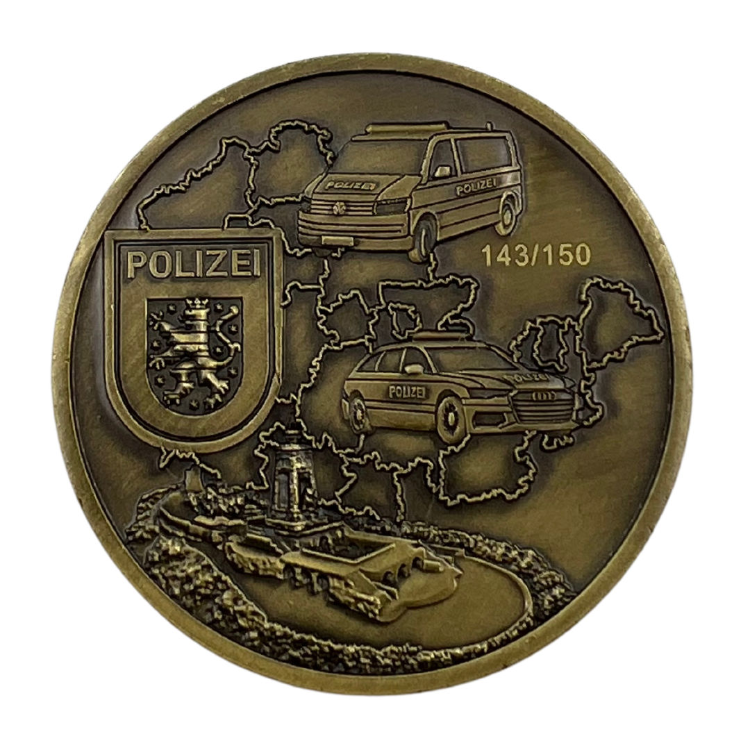 Polizei Thüringen limitierter Sammlercoin #15