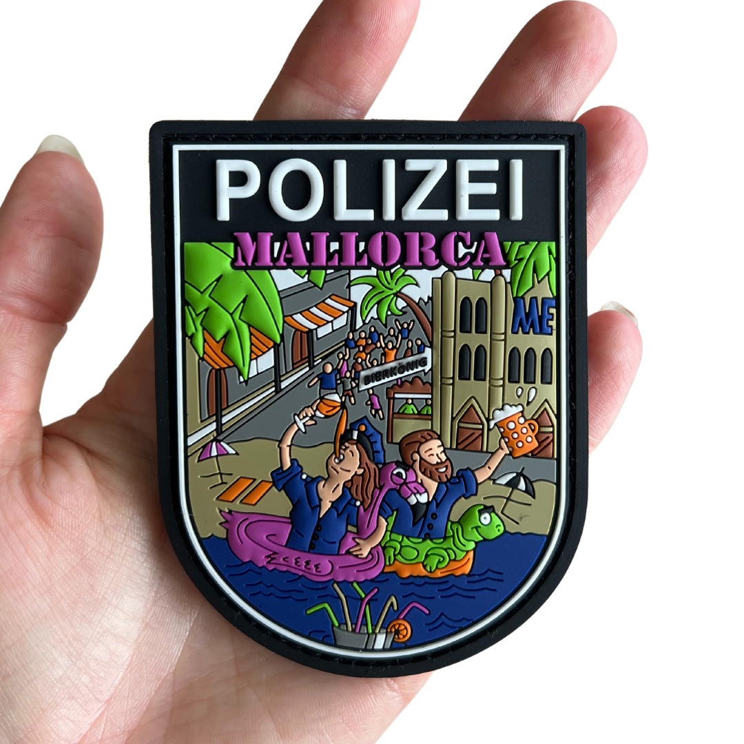 Polizei Mallorca Rubber Patch