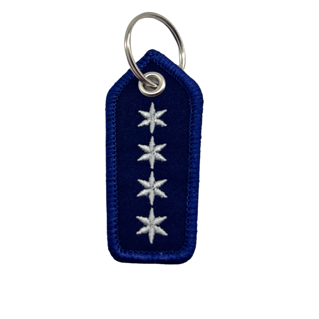 Polizei Schulterklappen Schlüsselanhänger Anwärter - Polizeidirektor