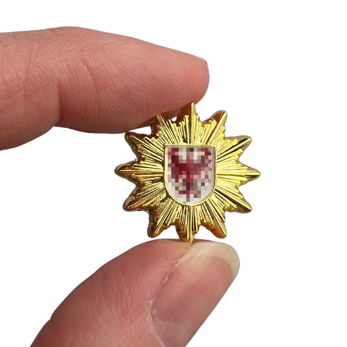 Ansteck-Pin Polizeistern Bundesländer / Bundespolizei
