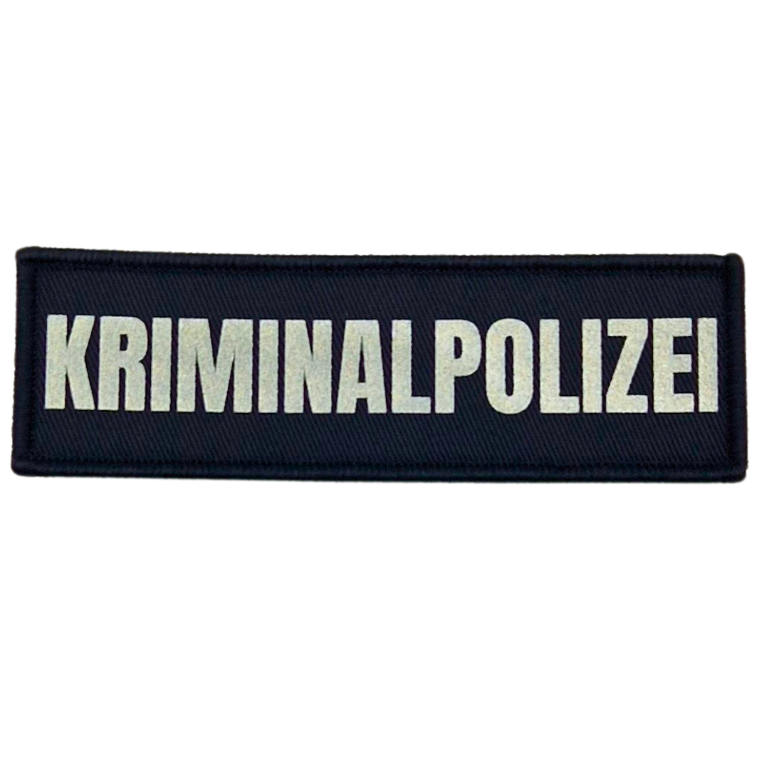 Kriminalpolizei Textil Patch