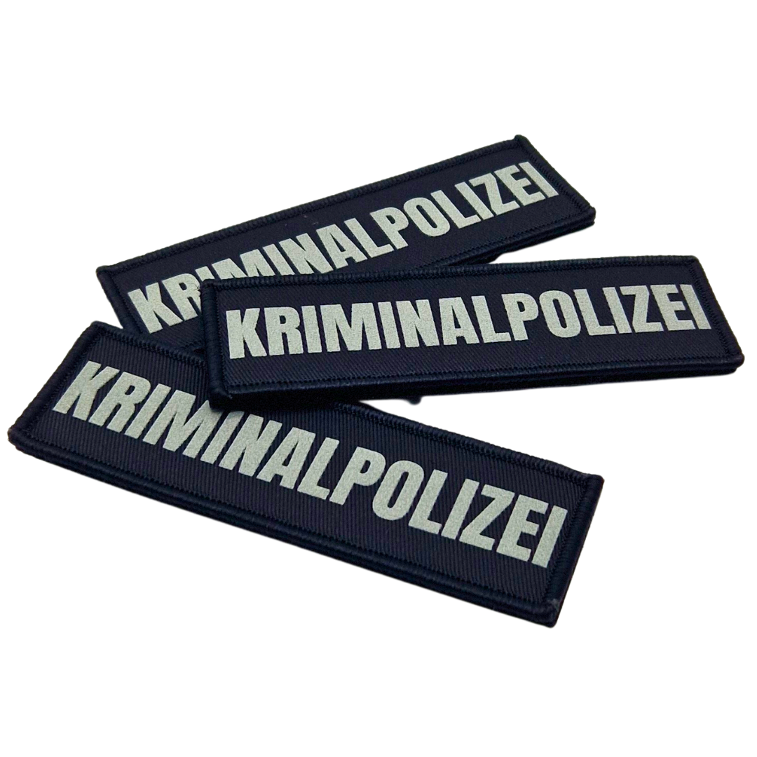 Kriminalpolizei Textil Patch