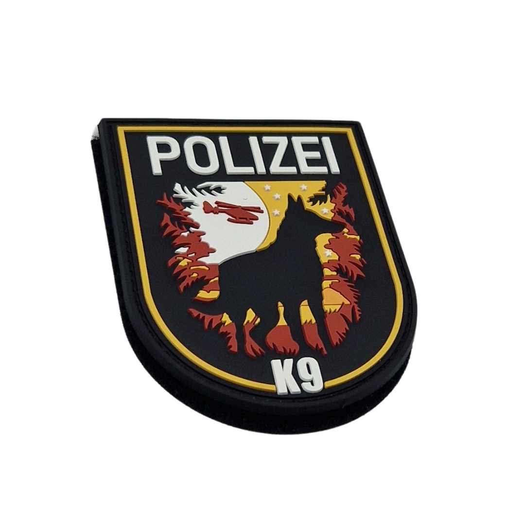 K9 DHF Sunset Rubber Patch