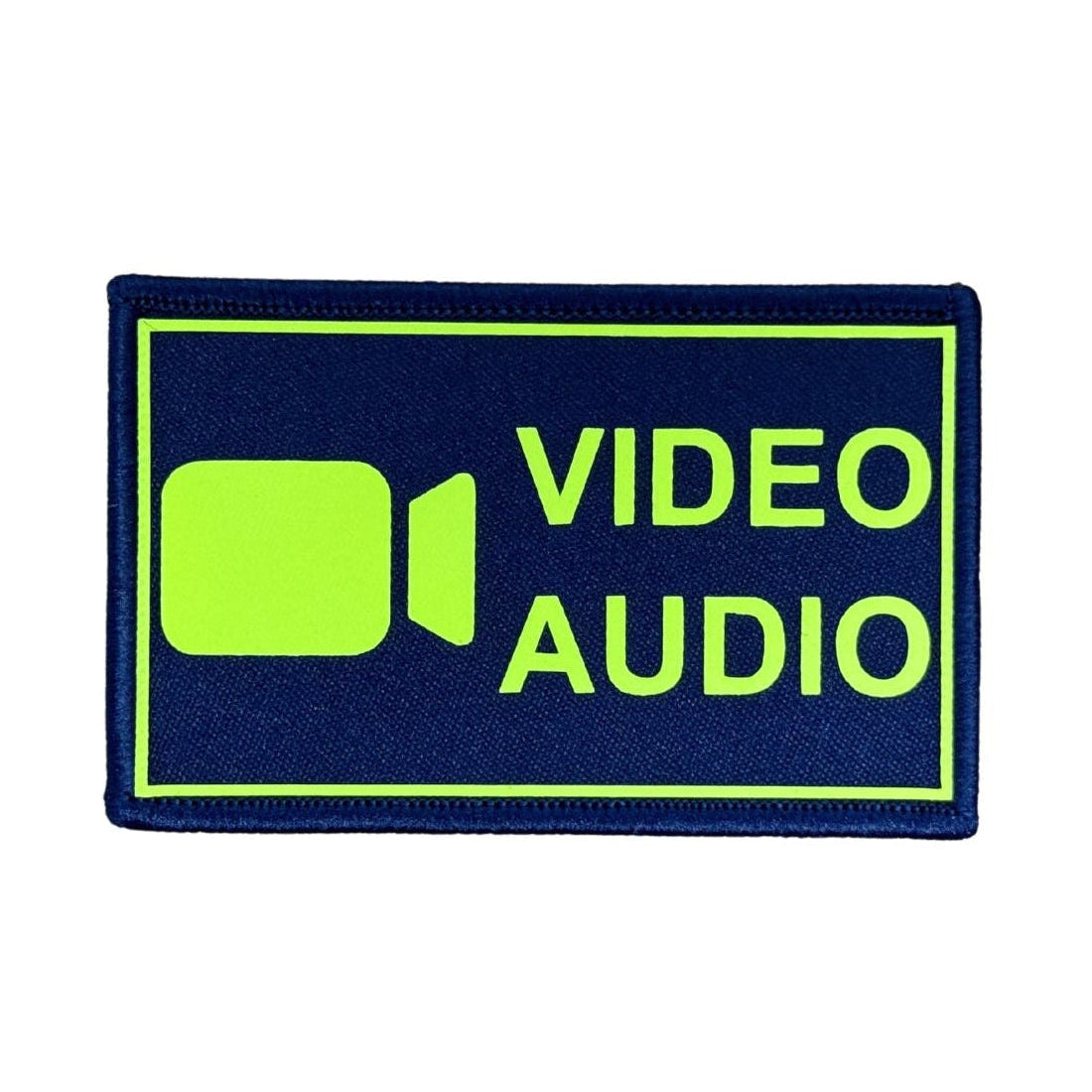 Bodycam Video/Audio Textil Patches