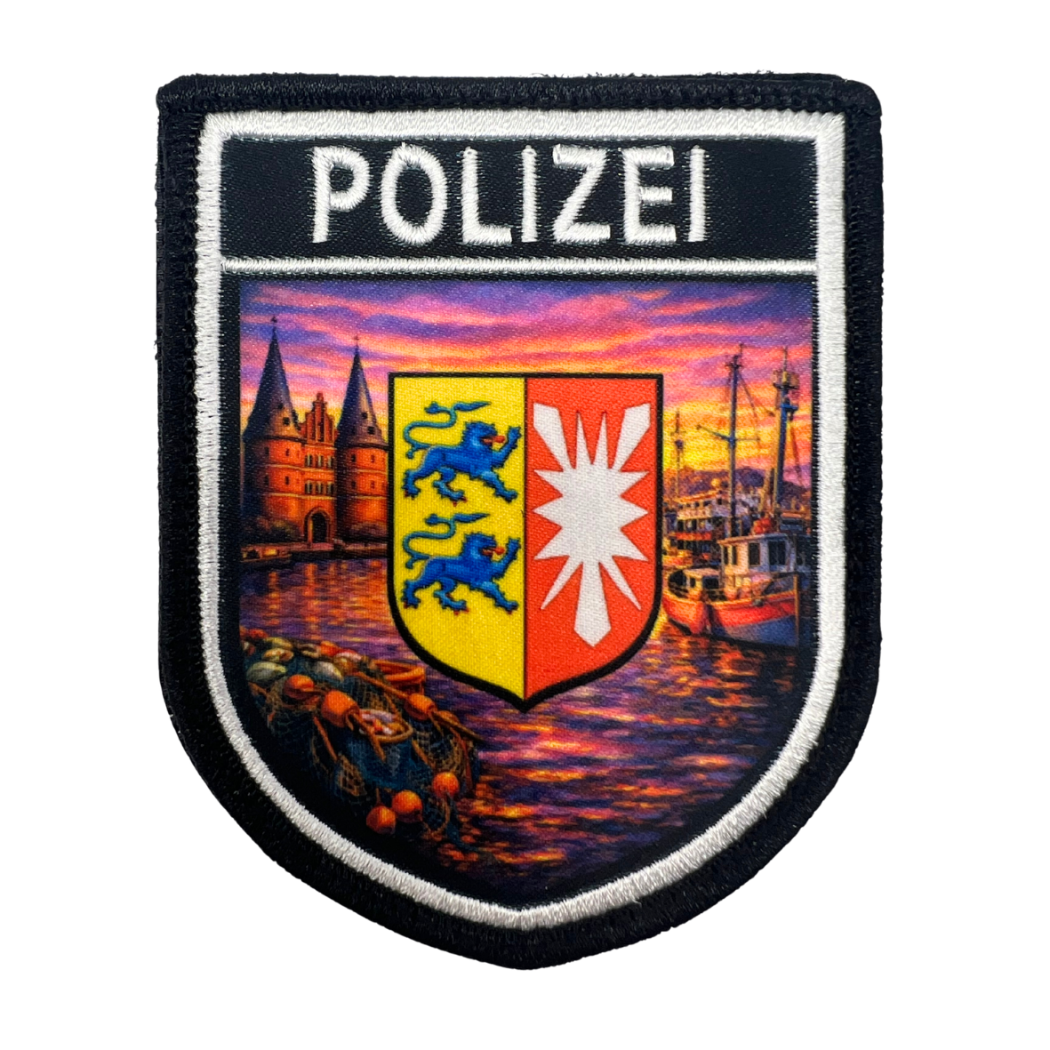 Polizei Bundesländer Summer Edition Textil Patches