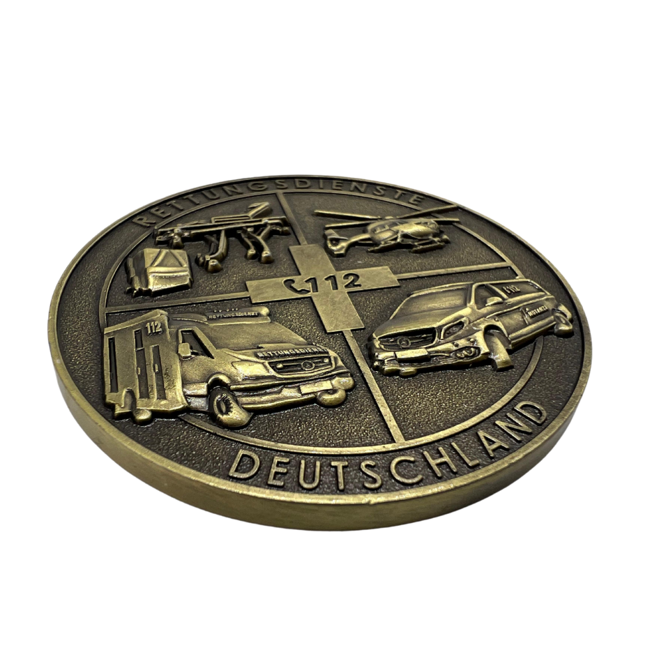 Rettungsdienst limitierter Coin