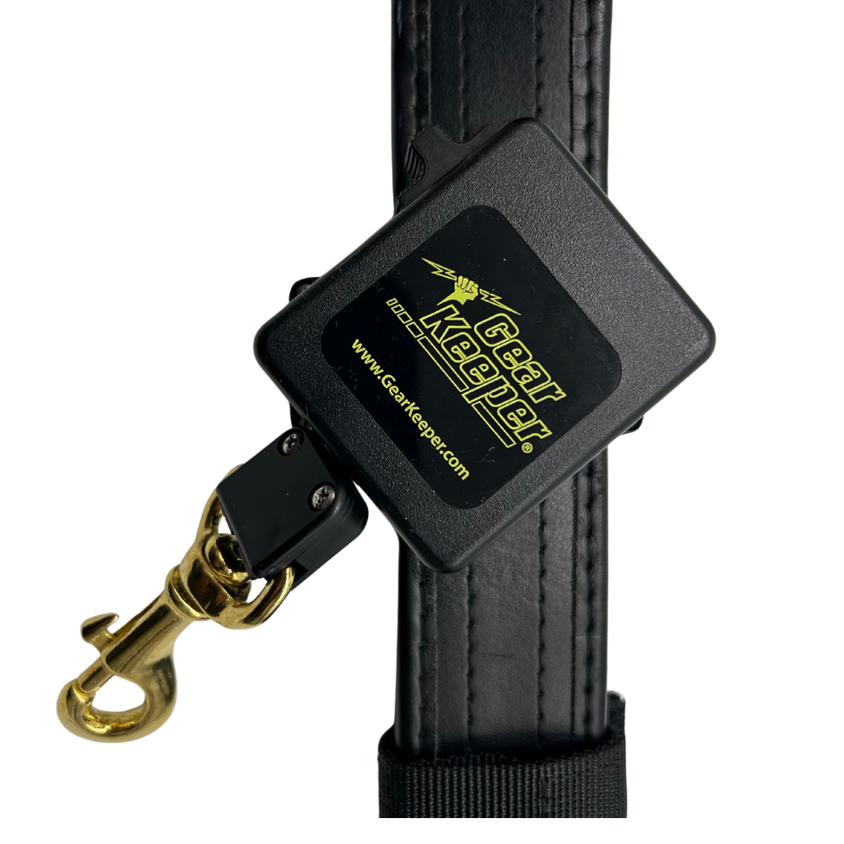 GearKeeper RT3-5812 Schlüssel mit Gürtelclip und Messing Karabinerhaken