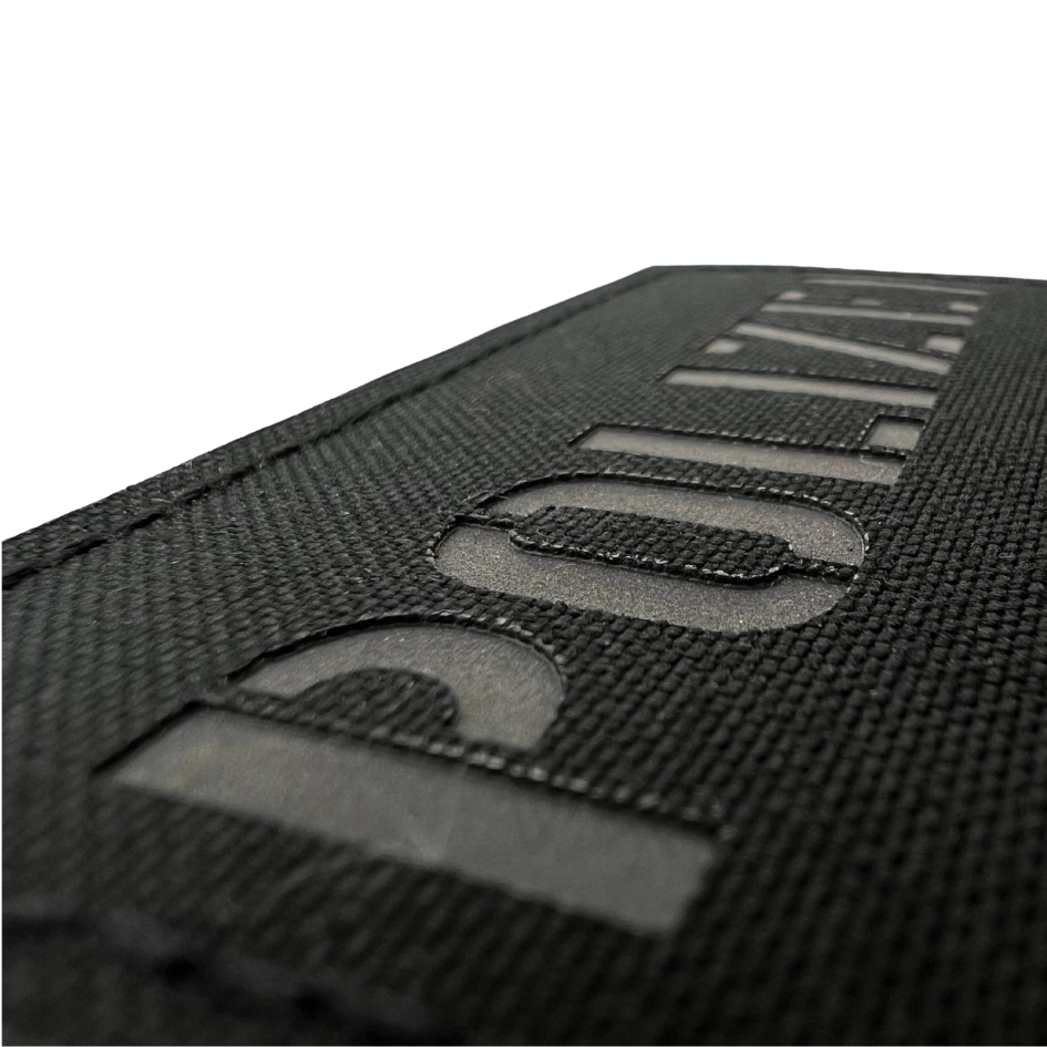 Polizei Lasercut Patch Reflective