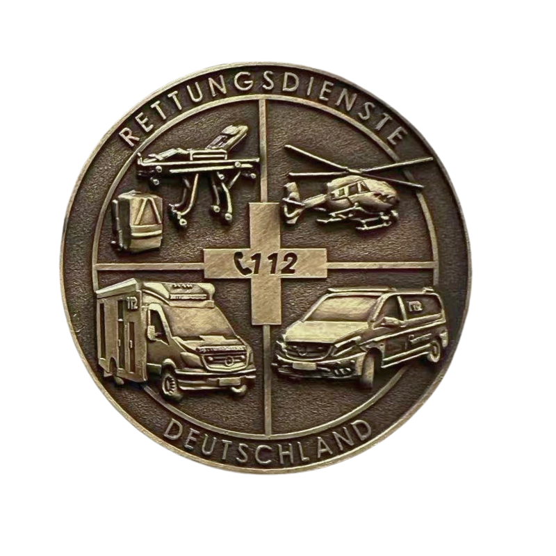 Rettungsdienst limitierter Coin