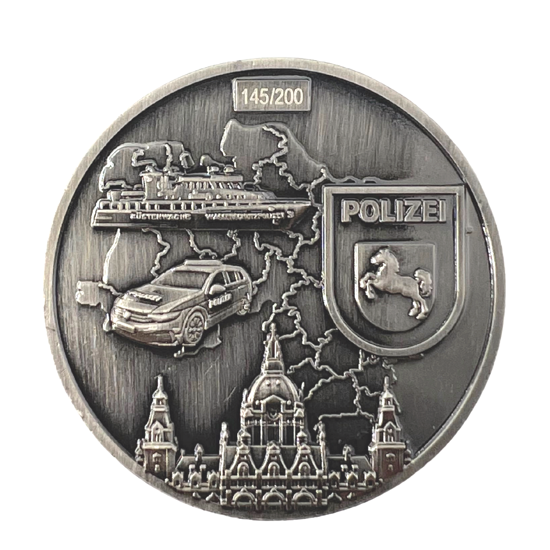 Polizei Niedersachsen limitierter Sammlercoin #12
