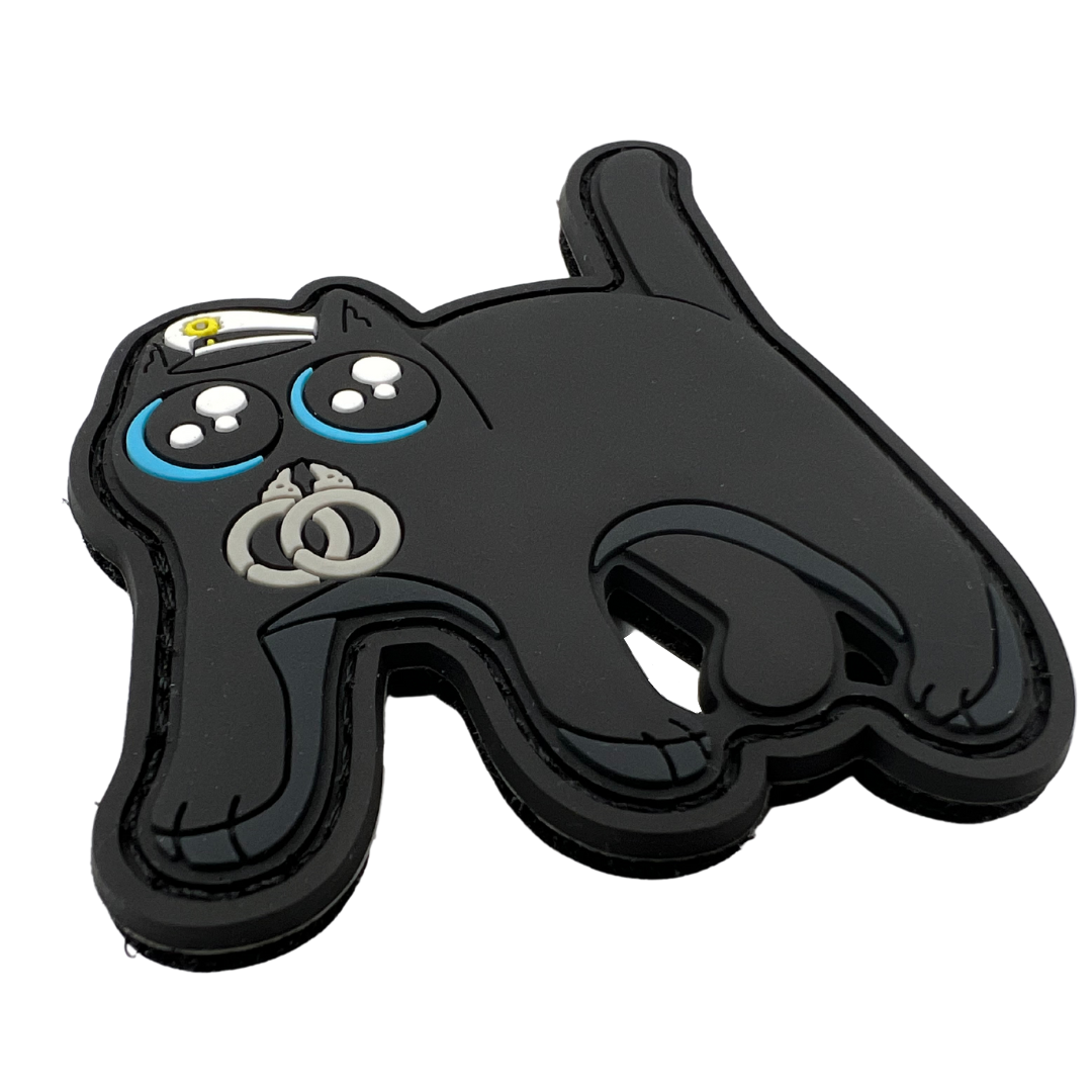 Crazy Policecats Rubber Patch