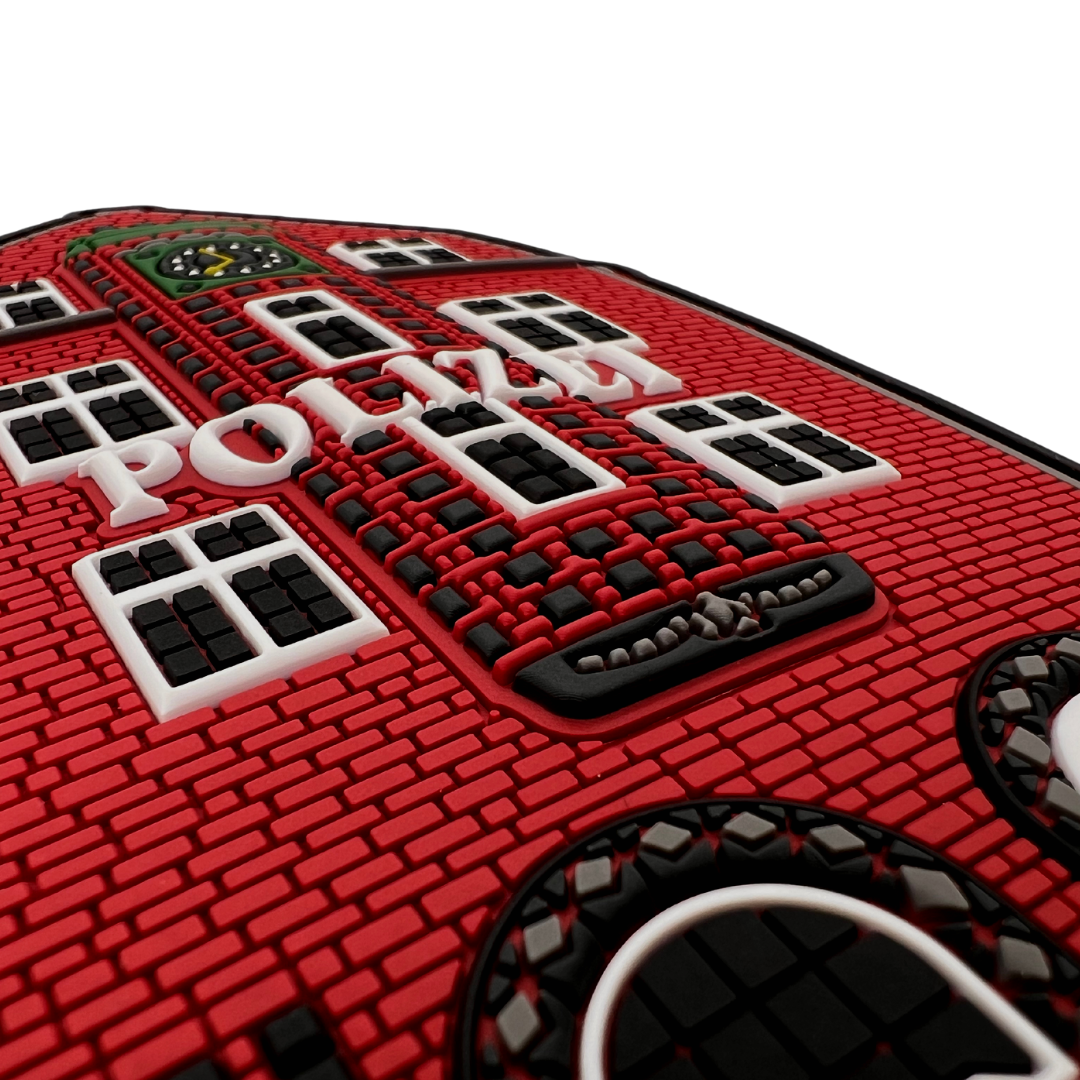 Davidwache Hamburg XXL Rubber Patch