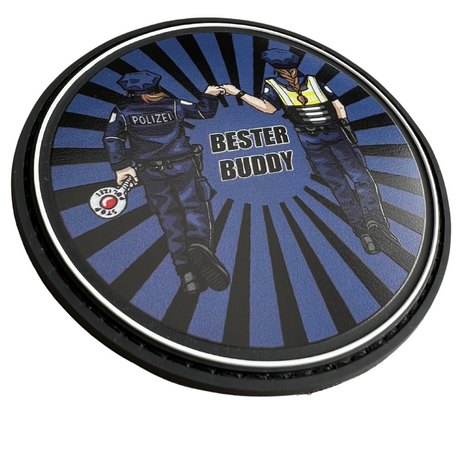 Streifenpartner Bester Buddy Frau/Frau Rubber Patch