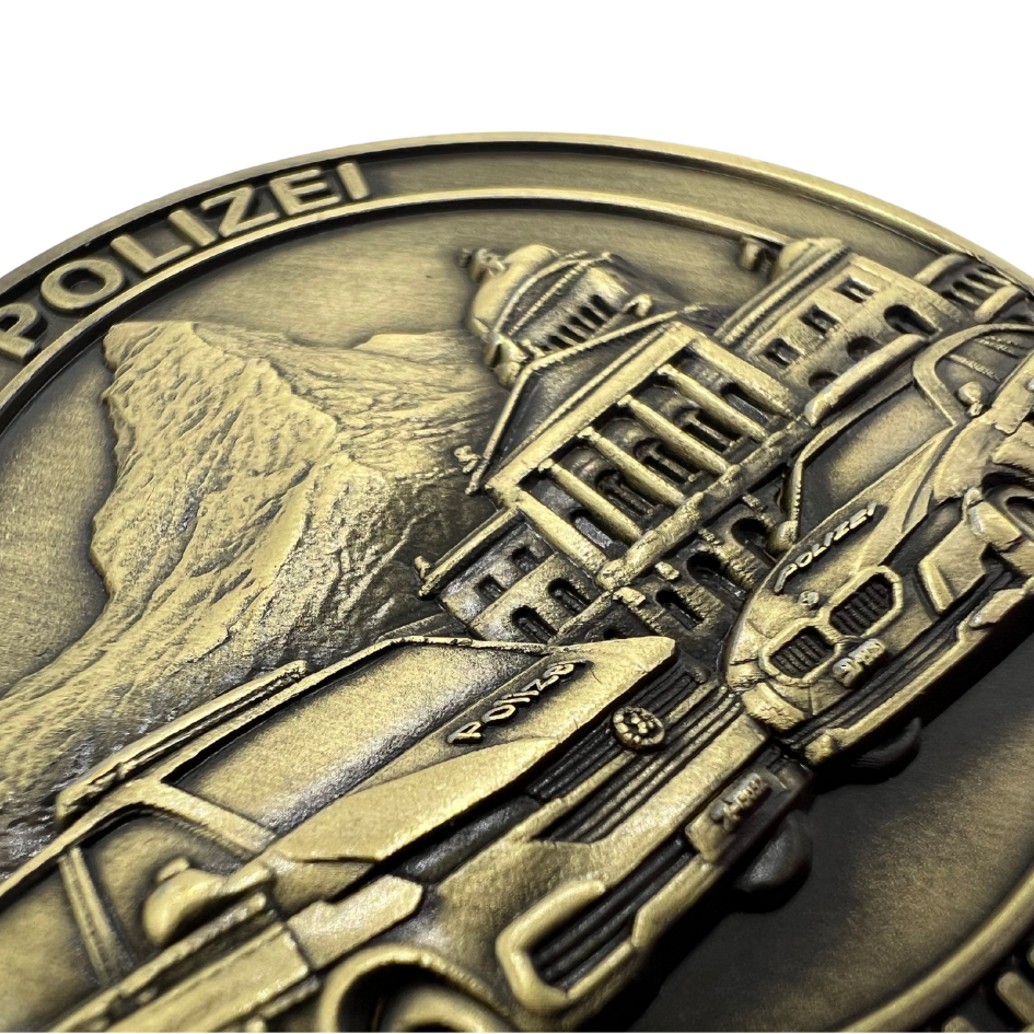Polizei Schweiz Limitierter Sammler Coin