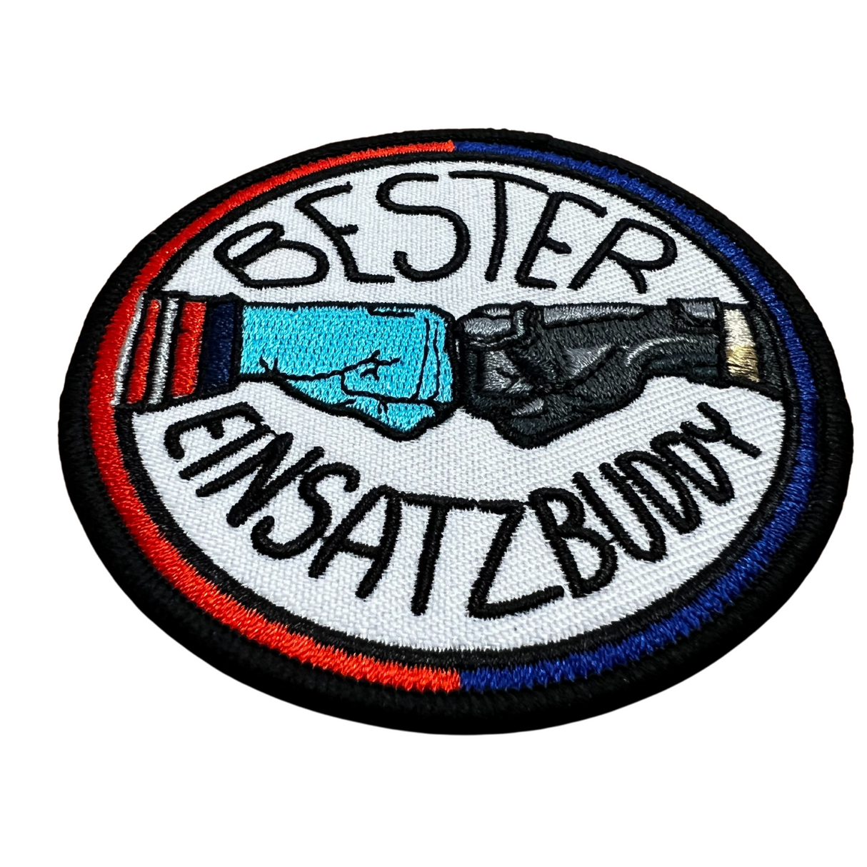 Rettung/Polizei Bester Einsatzbuddy Textil Patch