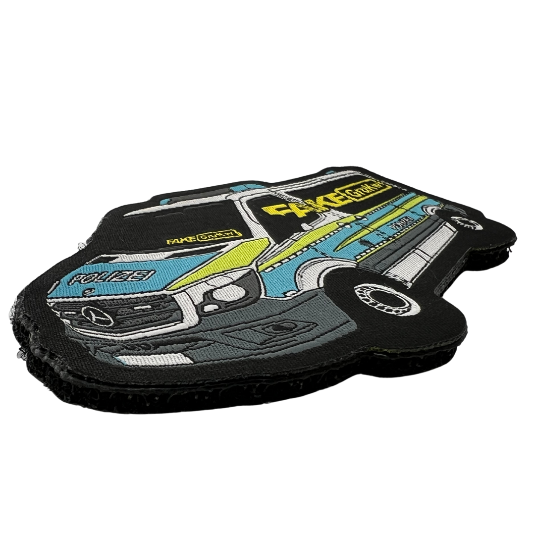 Fake Polizei GruKw Textil Patch