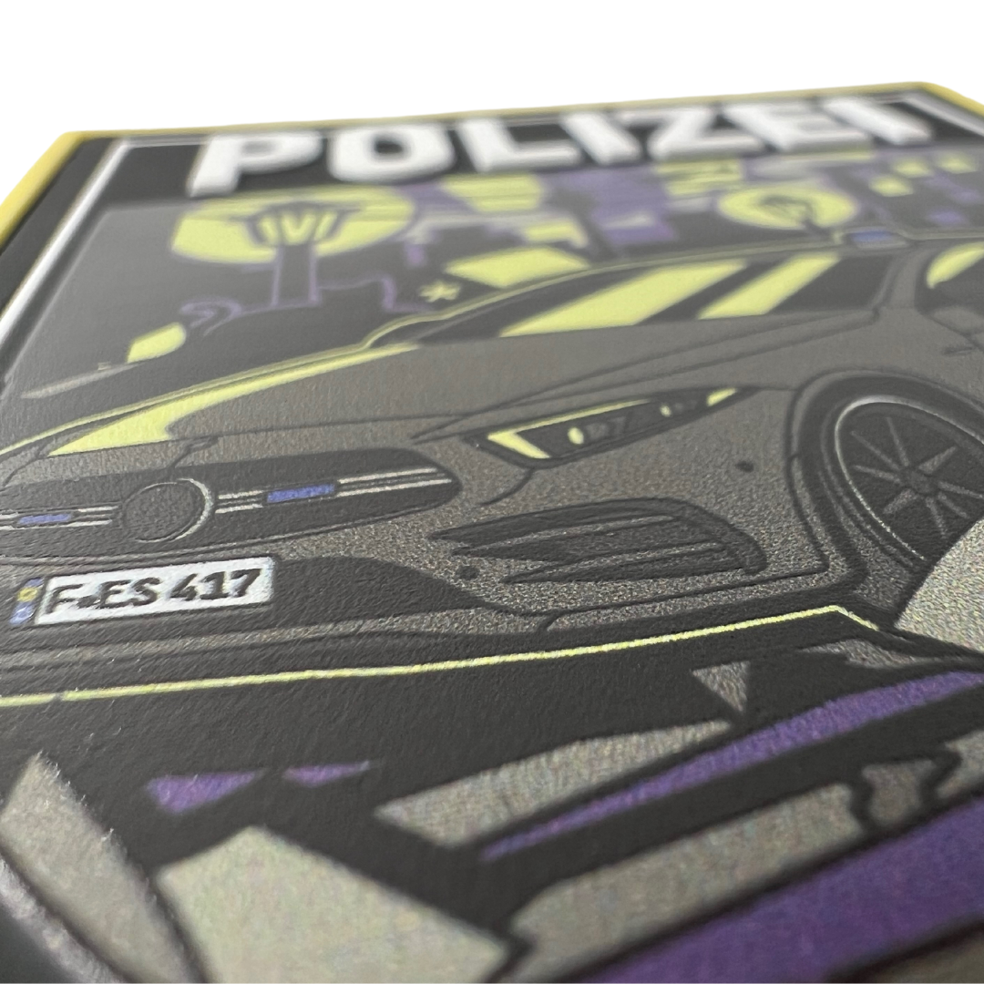 Polizei Nightshift Cities Rubber Patch