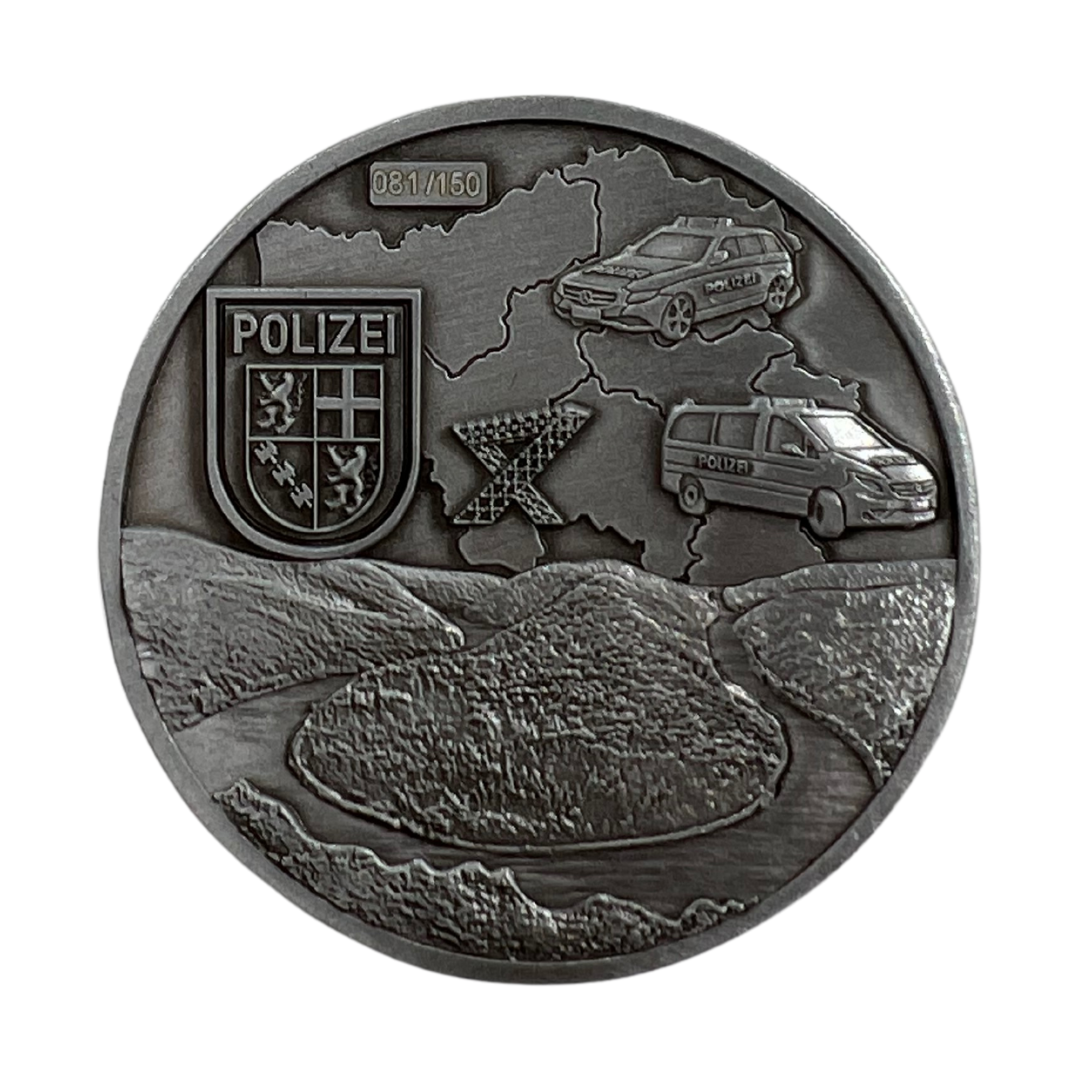 Polizei Saarland limitierter Sammlercoin #17