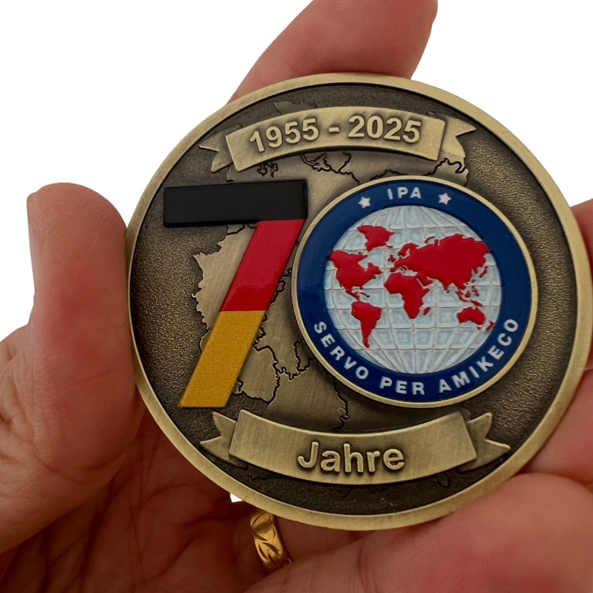 70 Jahre IPA - Jubiläums Coin