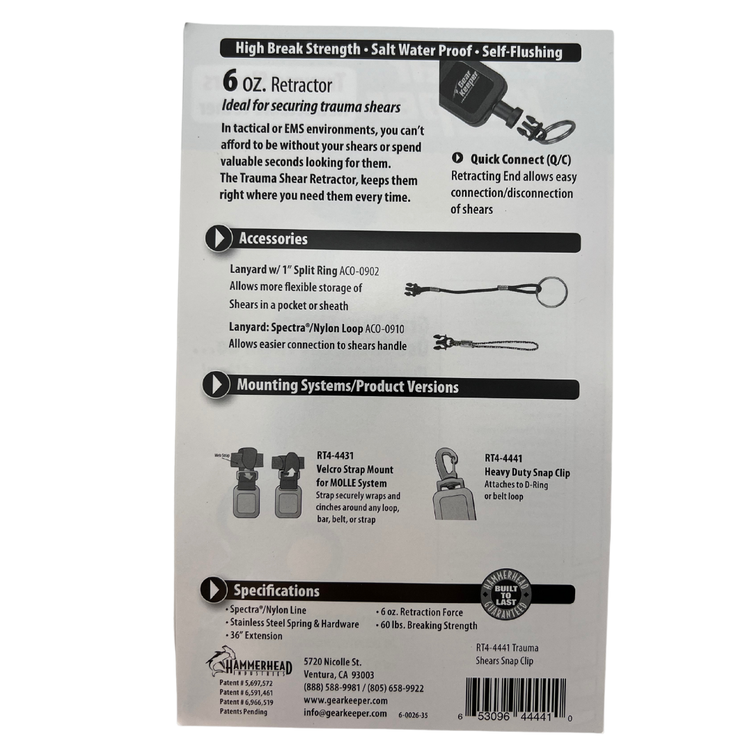 GearKeeper Trauma-Scheren & Tool Haltegurt RT4-4441
