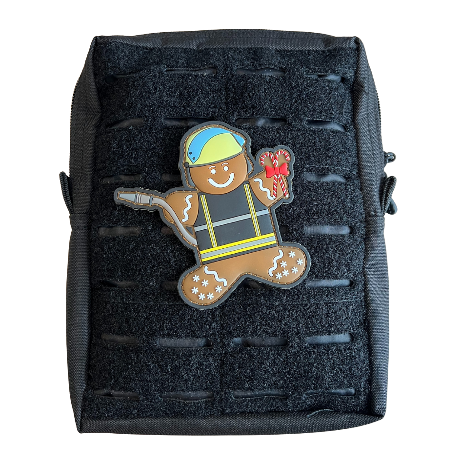 Feuerwehr Lebkuchenmann Rubber Patch