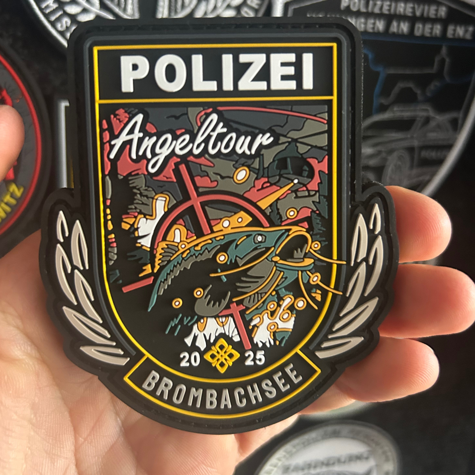 Polizei Angeltour Rubber Patch