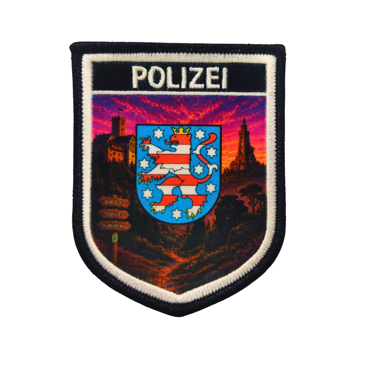 Polizei Bundesländer Summer Edition Textil Patches