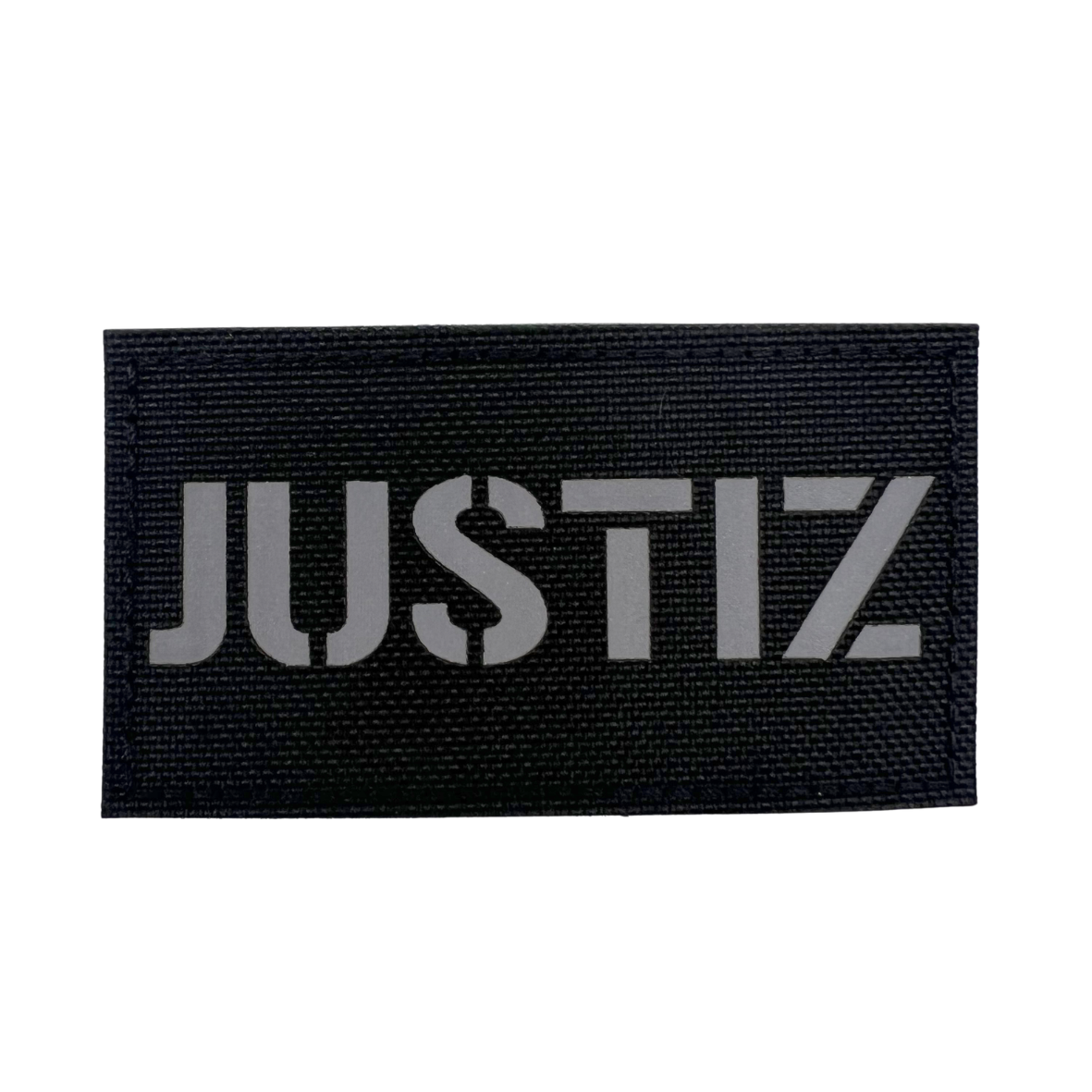 Justiz Lasercut Patch Reflective